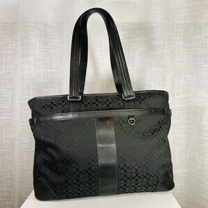 Coach Signature Multifunction Large Travel Tote Baby Diaper Bag